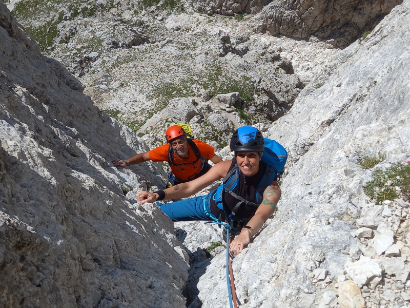Settimana di arrampicate Sella