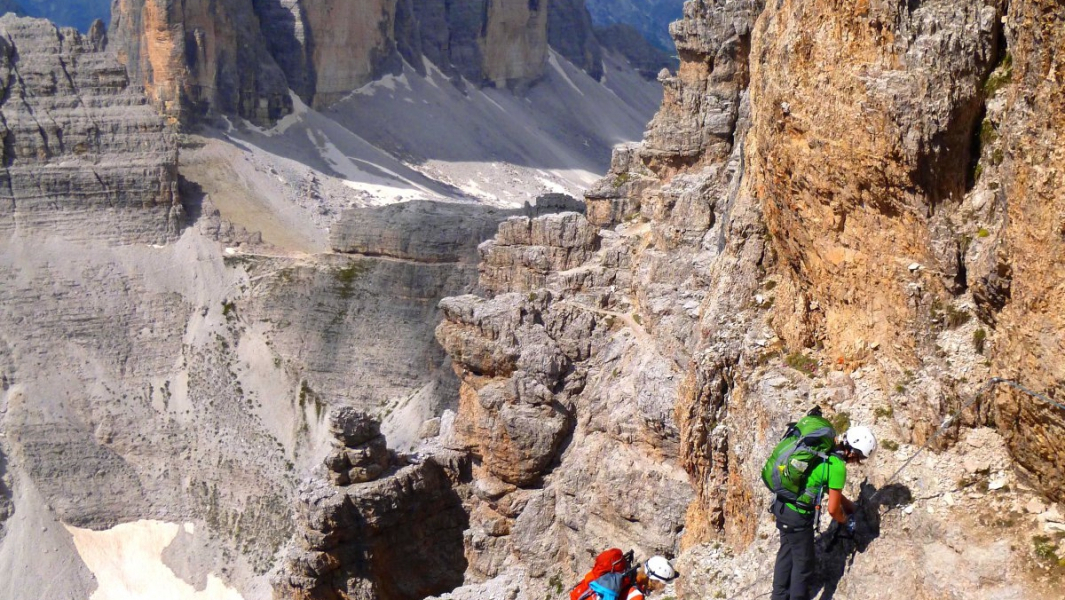 Settimana di ferrate 3 cime di Lavaredo