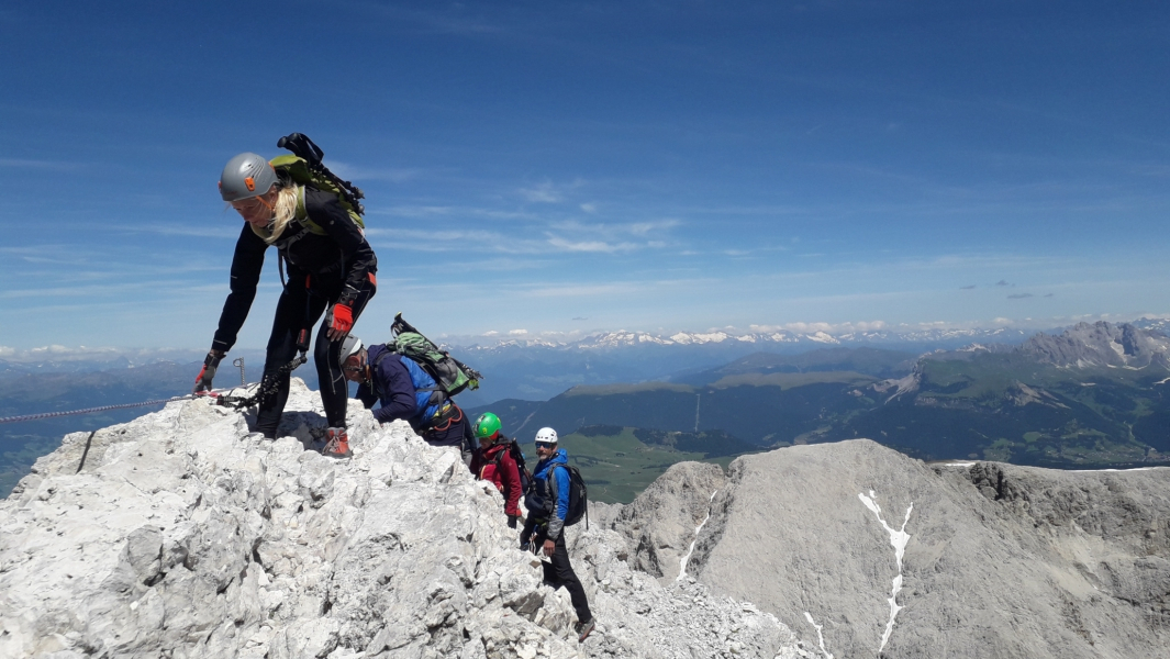 A week of via ferrata in the Fanes Group