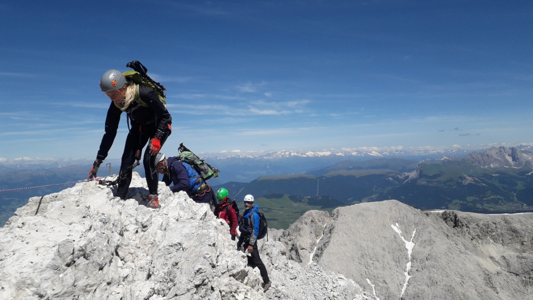 Settimana di vie ferrate nel gruppo del Fanes