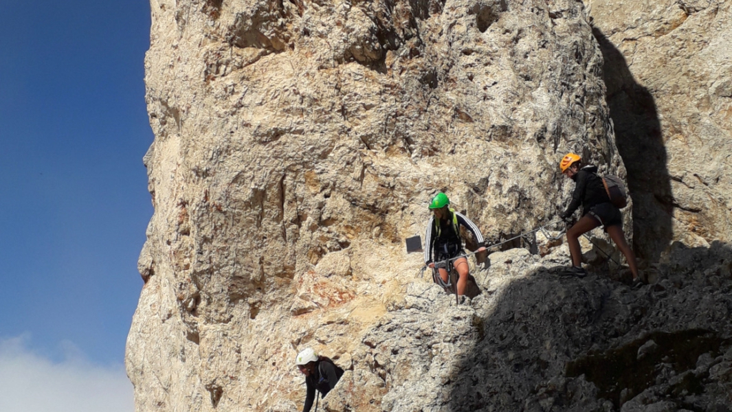 Klettersteigwoche Rosengarten