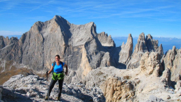 Trekking in the Catinaccio