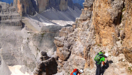 Via Ferrata week in the Tre Cime area